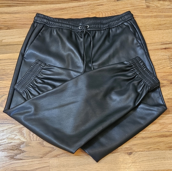 Banana Republic Black Track Pants Size Medium - Picture 4 of 7